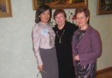 Коллеги Т. Подоплёкина и Н.Савинская( Россия) 2011г